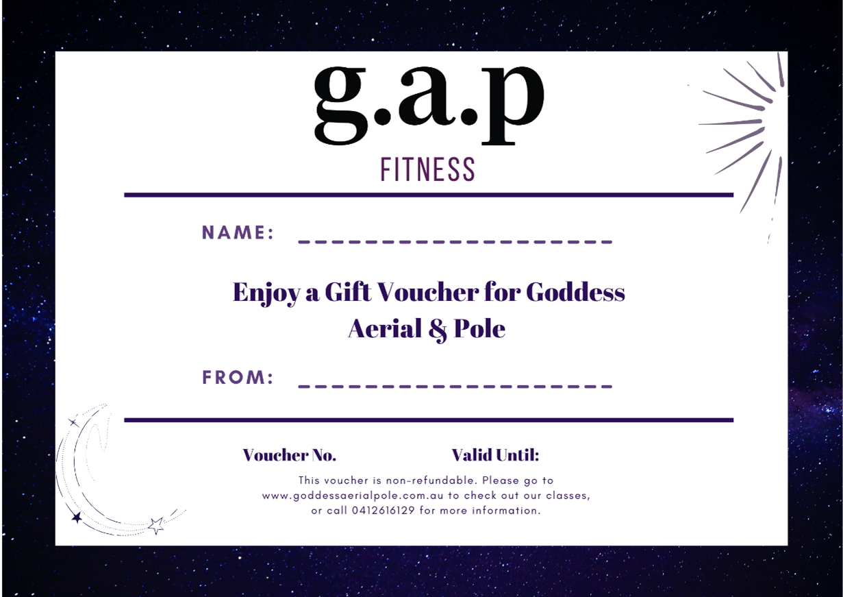 Pilates Goddess Gift Card